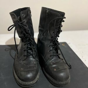 Men’s motorcycle boots. Size 9-9.5